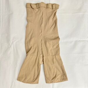 ASSETS Mid-Thigh Shaper Short in Tan/Beige, Size 5